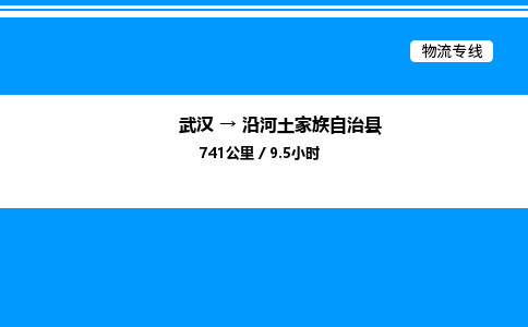 武漢到沿河縣物流專線-武漢至沿河縣貨運(yùn)公司